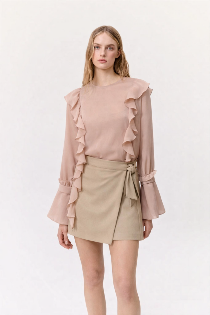 BLUSA ROUCHES