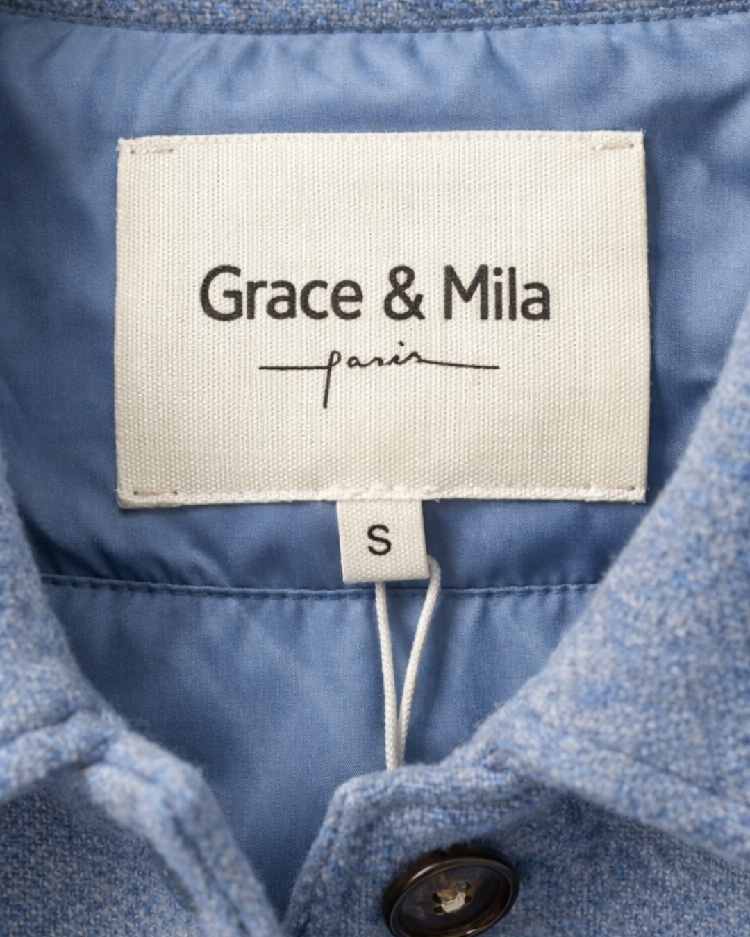 GIACCA AIRY BLUE - immagine 3