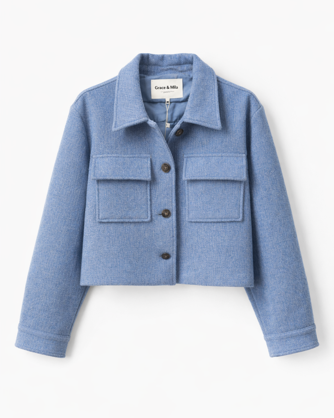 GIACCA AIRY BLUE - immagine 2