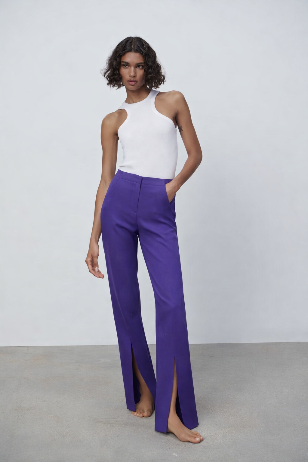 PANTALONE PURPLE SARTORIALE